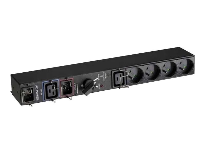 Eaton HotSwap MBP - Umleitungsschalter (Rack - einbaufähig) - Wechselstrom 220-240 V - 3000 VA - Ausgangsanschlüsse: 5 - 48.3 cm (19")