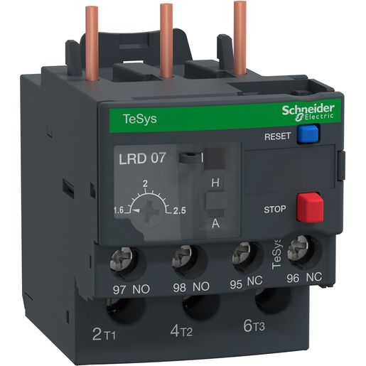 Schneider Electric THERMORELAIS 1,60- 2,50A / SCHN.E LRD07