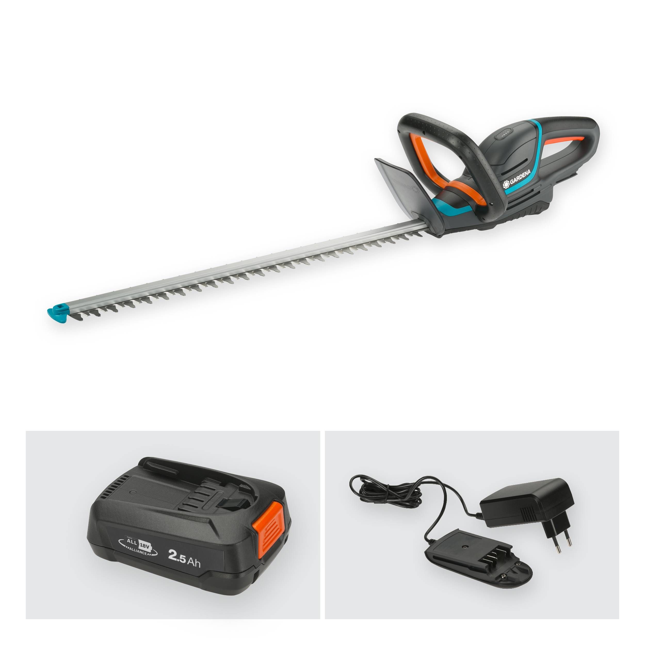 Gardena Akku-Heckenschere ComfortCut 60 18V-P4A Ready-To-Use Set