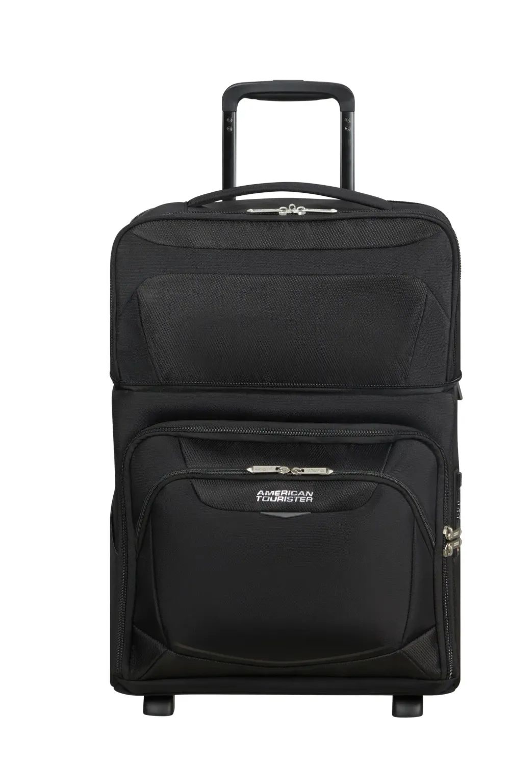 AMERICAN TOURISTER SUMMERRIDE UPR. UNDERSEATER EXP TSA, BLACK