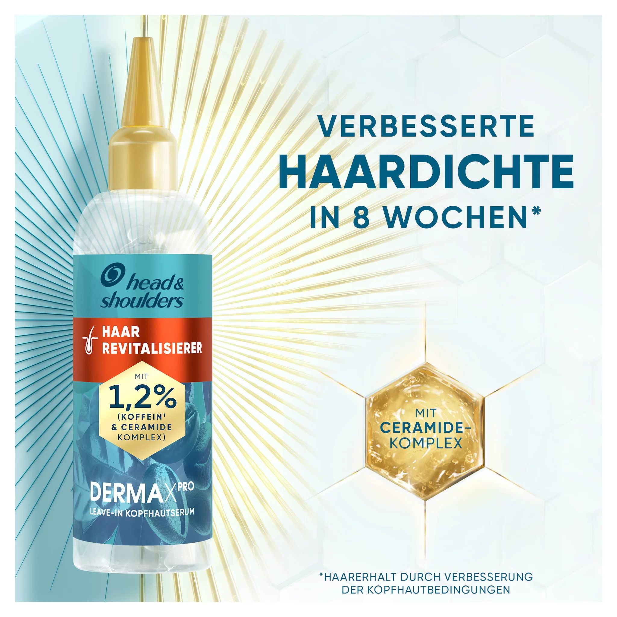 Head & Shoulders Derma x Pro Leave-In Serum Revitalisierend