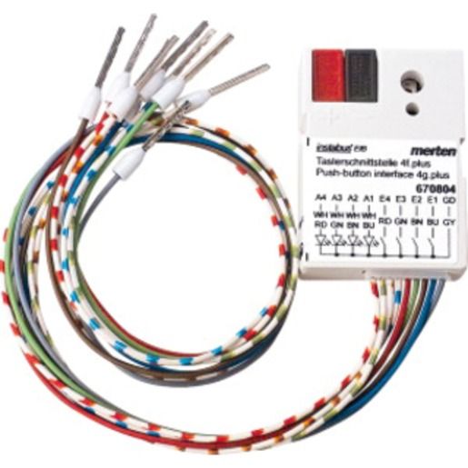 Merten TASTERSCHNITTSTELLE 4-F. PLUS / MERTEN 670804 EIB 670804