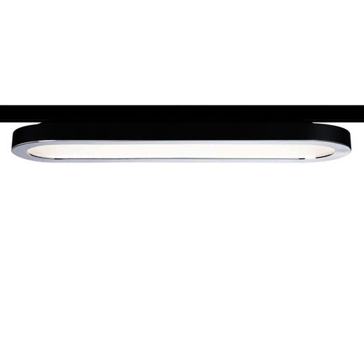 Paulmann LED PANEL 1X7W SCHWARZ 2700K / PAULMA URAIL CHROM 96920