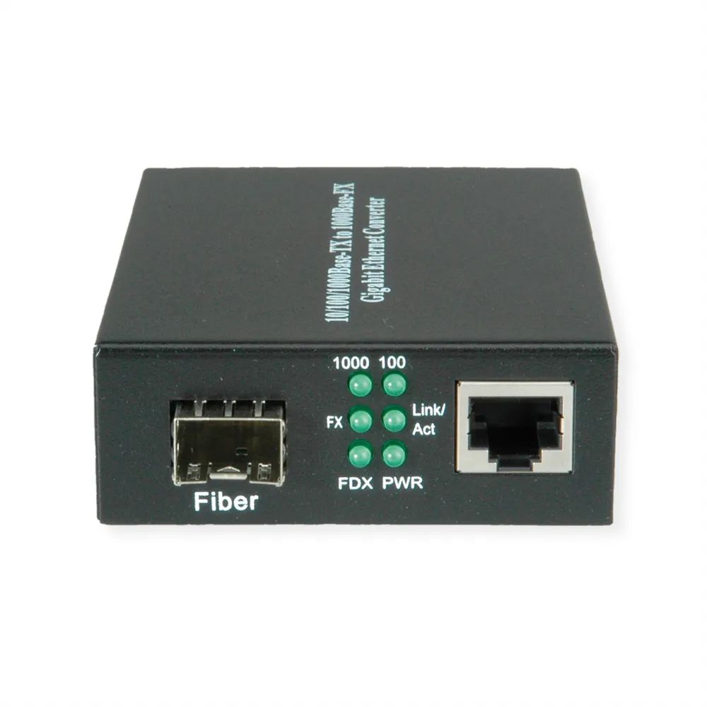 VALUE Gigabit Ethernet Konverter, RJ-45 - SFP