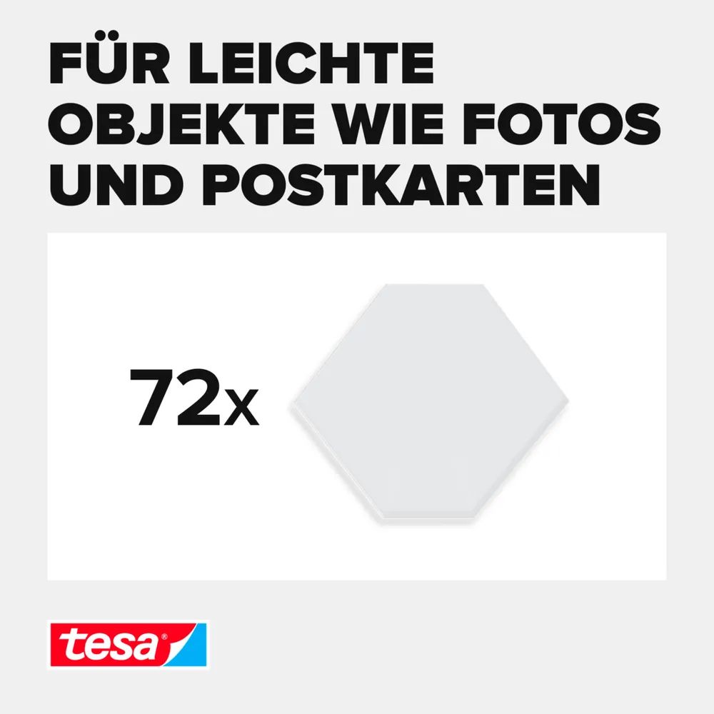 Tesa TACK - Montagepad - Transparent