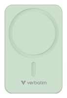 Verbatim Charge 'n' Go Essentials - Induktive Power Bank - magnetisch - 20000 mAh - 35 Watt - 3 A - PD 3.0, QC 3.0, Apple 2.4A, USB BC 1.2, Apple Fast Charge (24 pin USB-C)