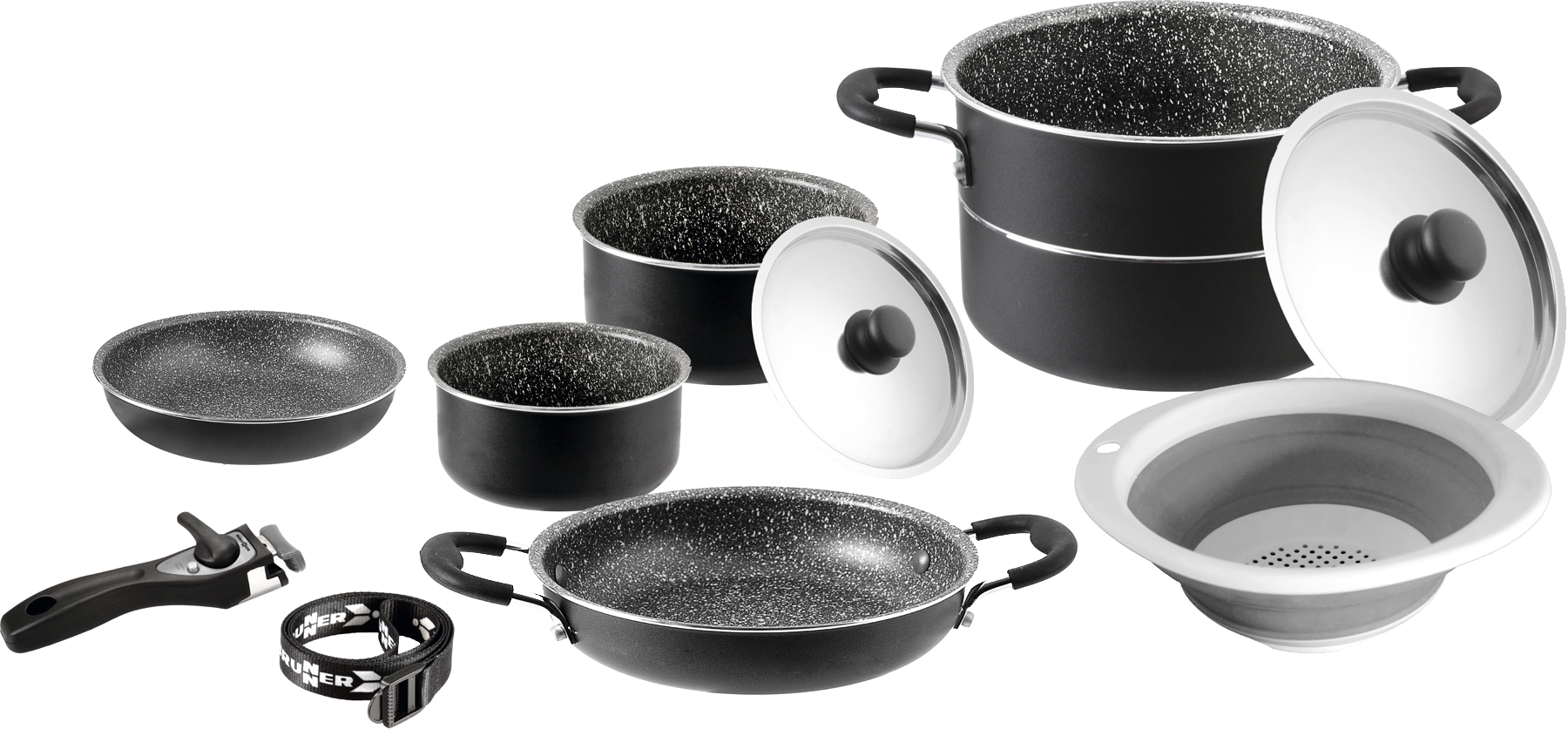 Brunner Topfset PIRATE 9+1 ø 24