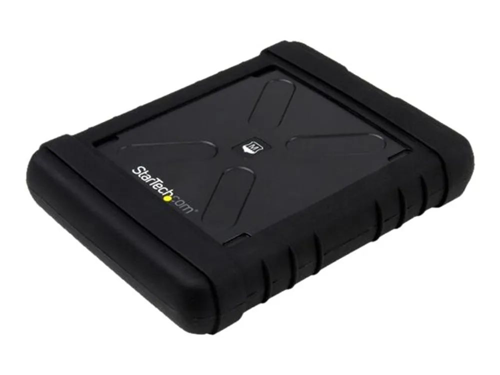 StarTech.com USB 3.0 auf 2,5 SATA 6Gbps / SSD Festplattengehäuse mit UASP - 2,5 Zoll (6,4cm)