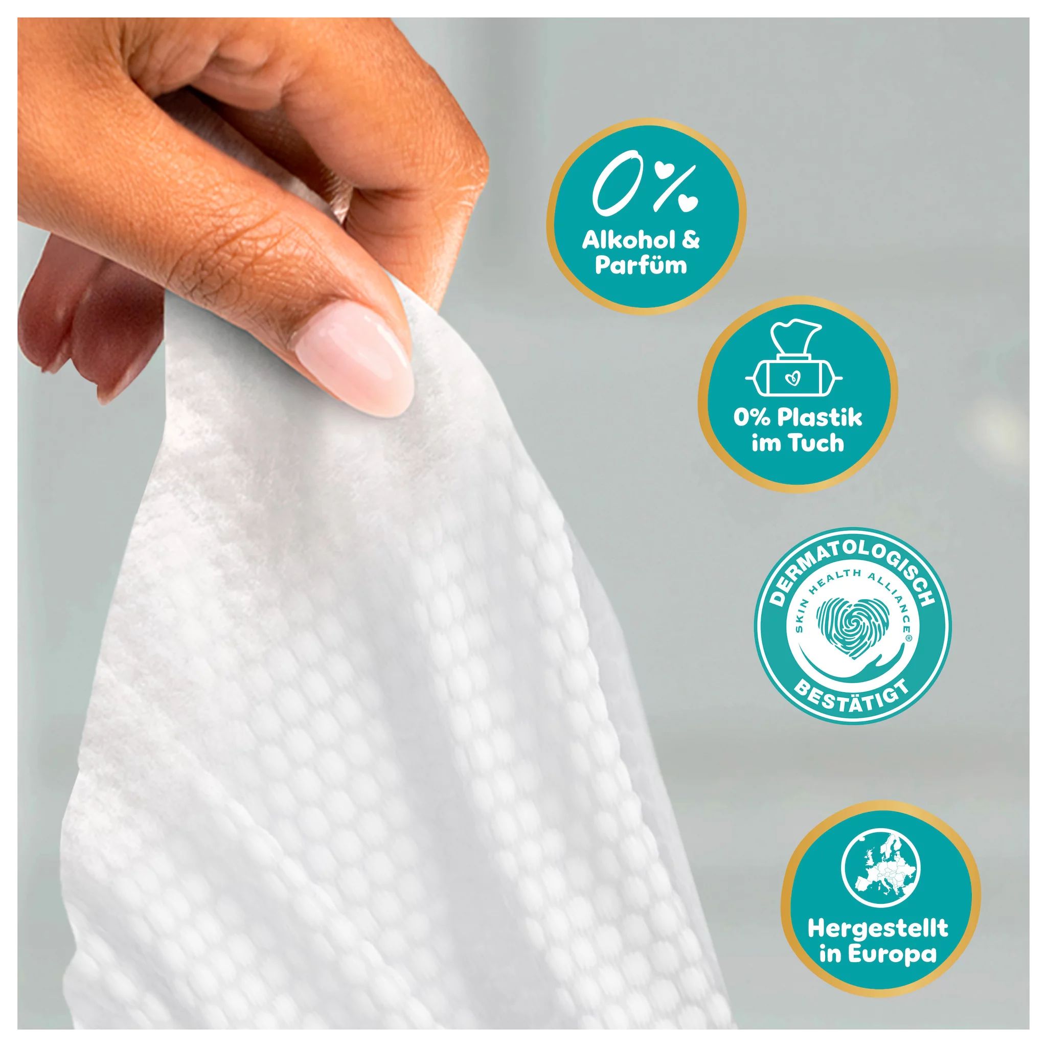 Pampers Feuchte Tücher Aqua Soft touch 3x