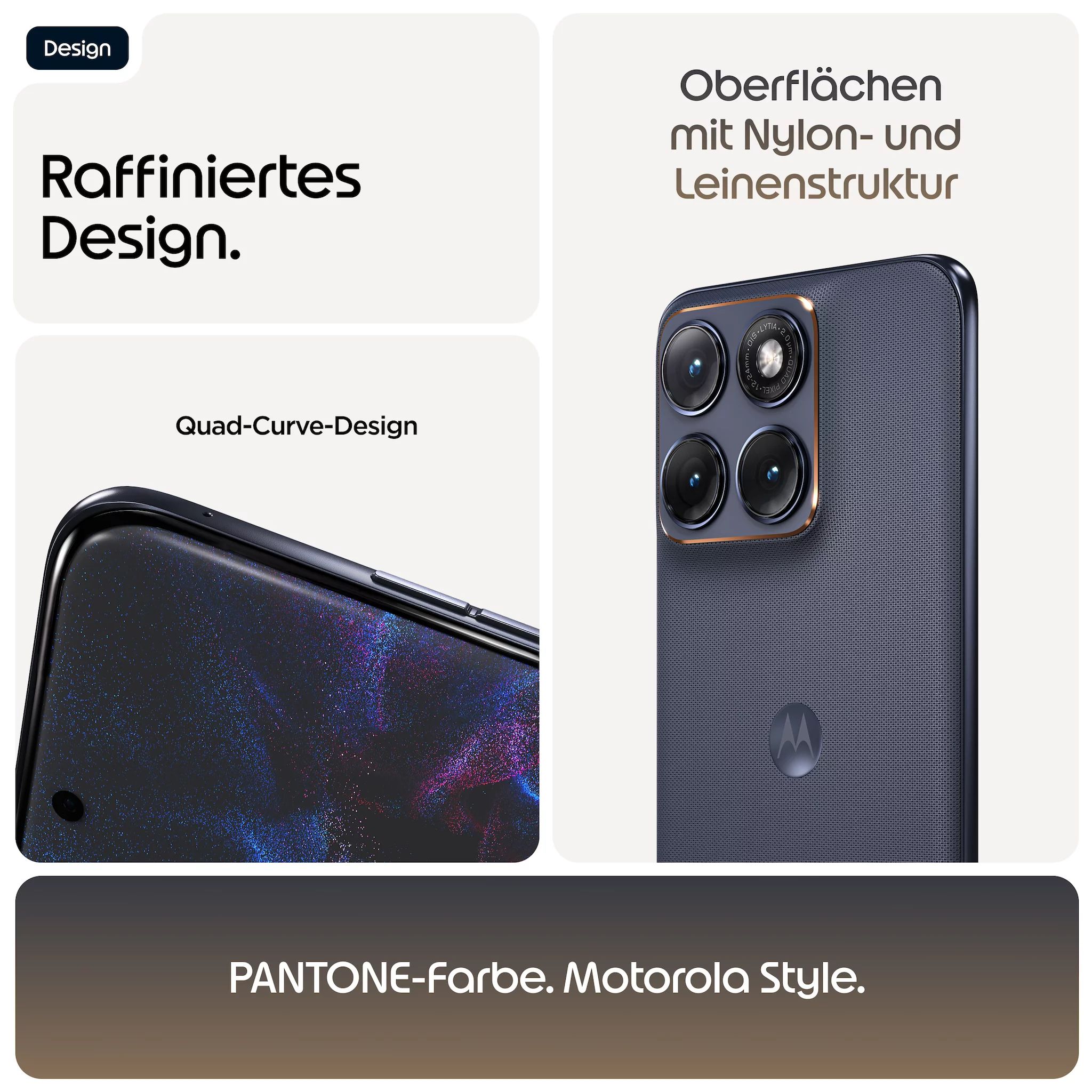 Motorola edge70 Fusion 8/256GB, PANTONE Silhouette