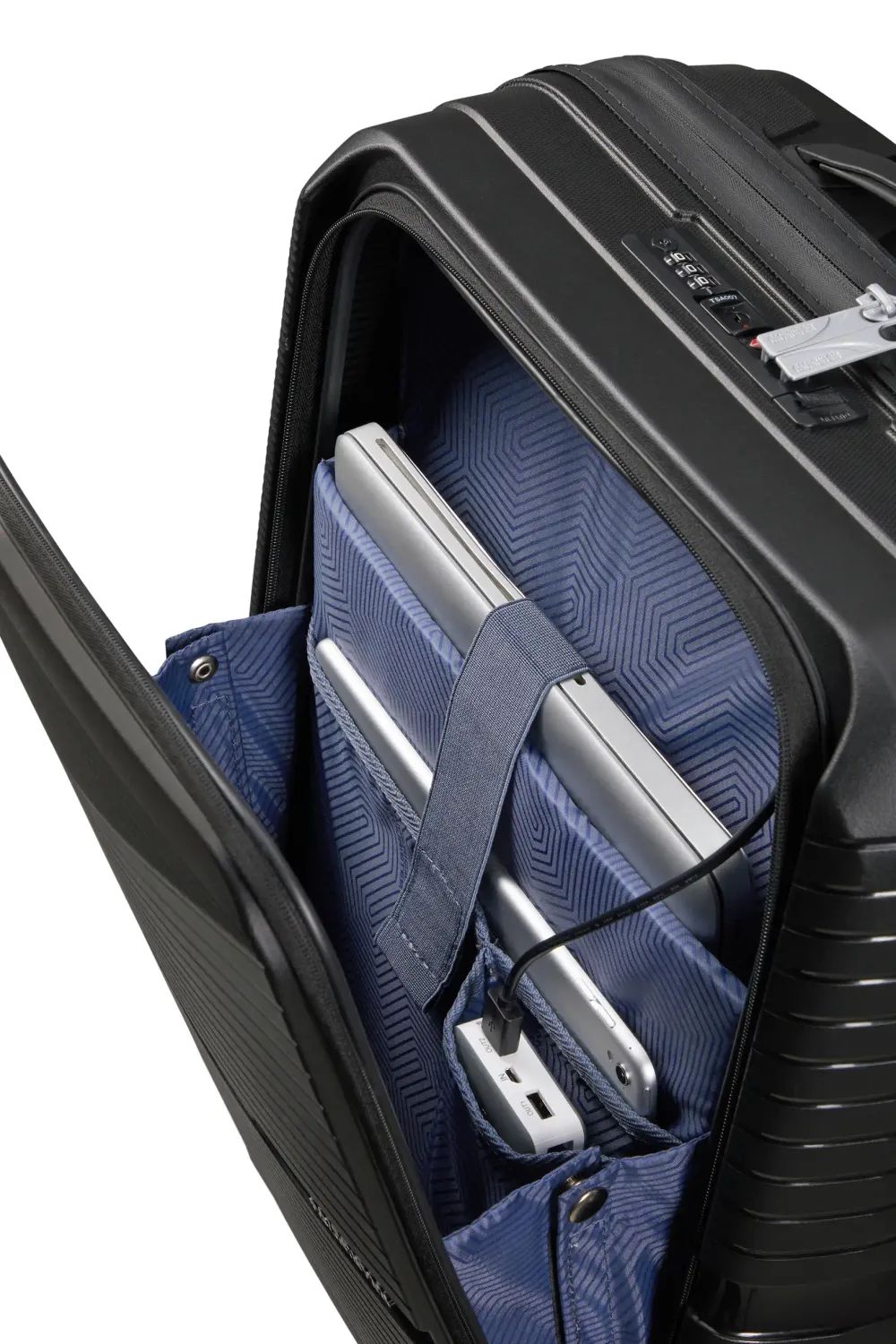 AMERICAN TOURISTER AIRCONIC SPINNER 55/20 FRONTL. 15.6", ONYX BLACK