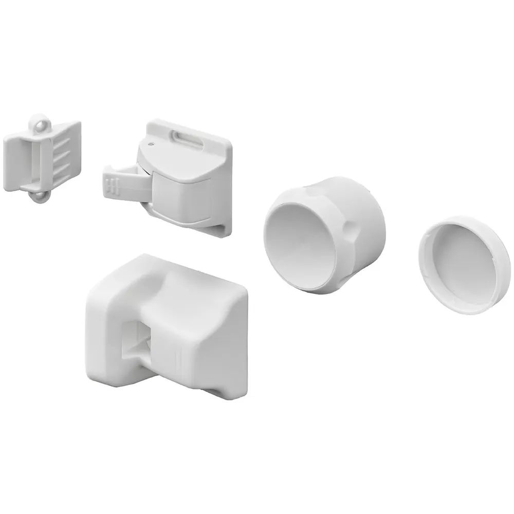 HETTICH Kindersicherung SafeFix Eco Set, Kunststoff weiß