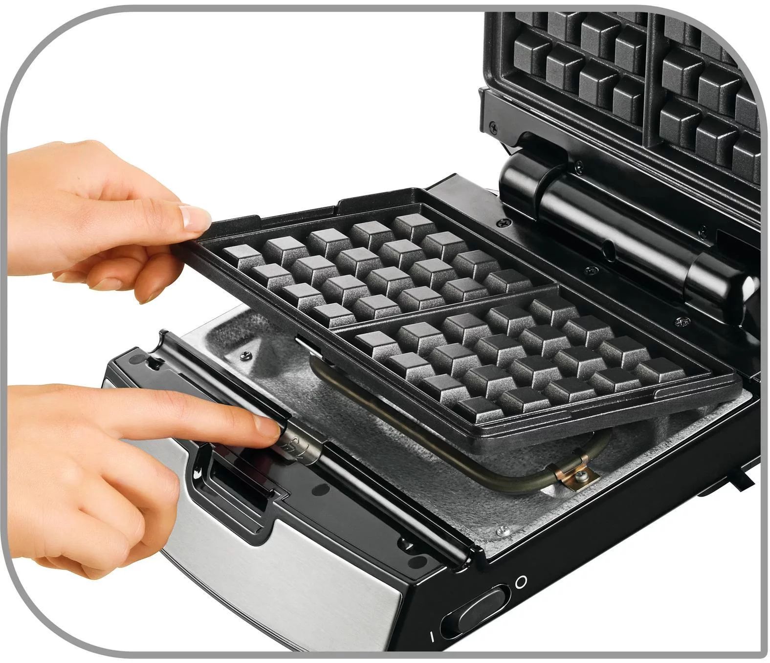 Tefal XA8006 Herzwaffel-Set