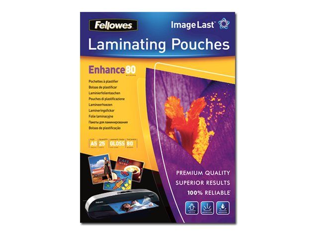 Fellowes ImageLast - 125 Mikron - 25er-Pack - glänzend - glänzend - A4 (210 x 297 mm)