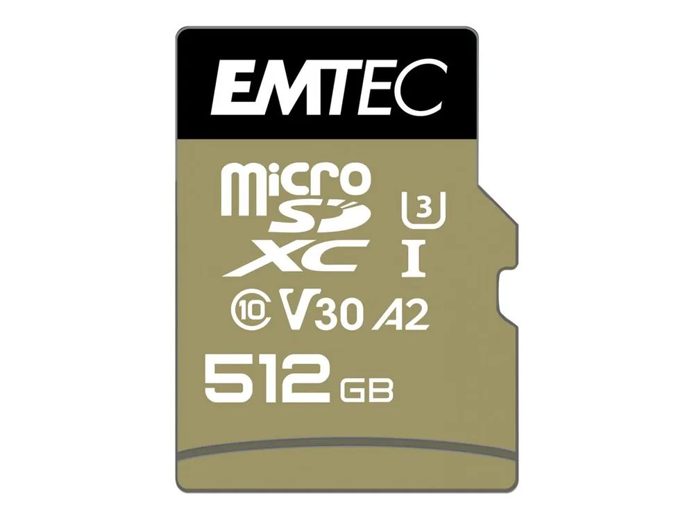 EMTEC SpeedIN' PRO - Flash-Speicherkarte (SD-Adapter inbegriffen)