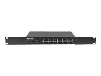 Intellinet 24-Port Gigabit Ethernet Switch, 24 x 10/100/1000 Mbit/s RJ45-Ports, IEEE 802.3az (Energy Efficient Ethernet)