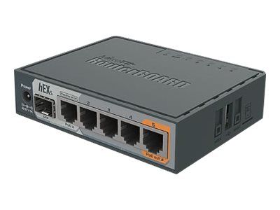 MikroTik RouterBOARD hEX S - Router 4-Port-Switch