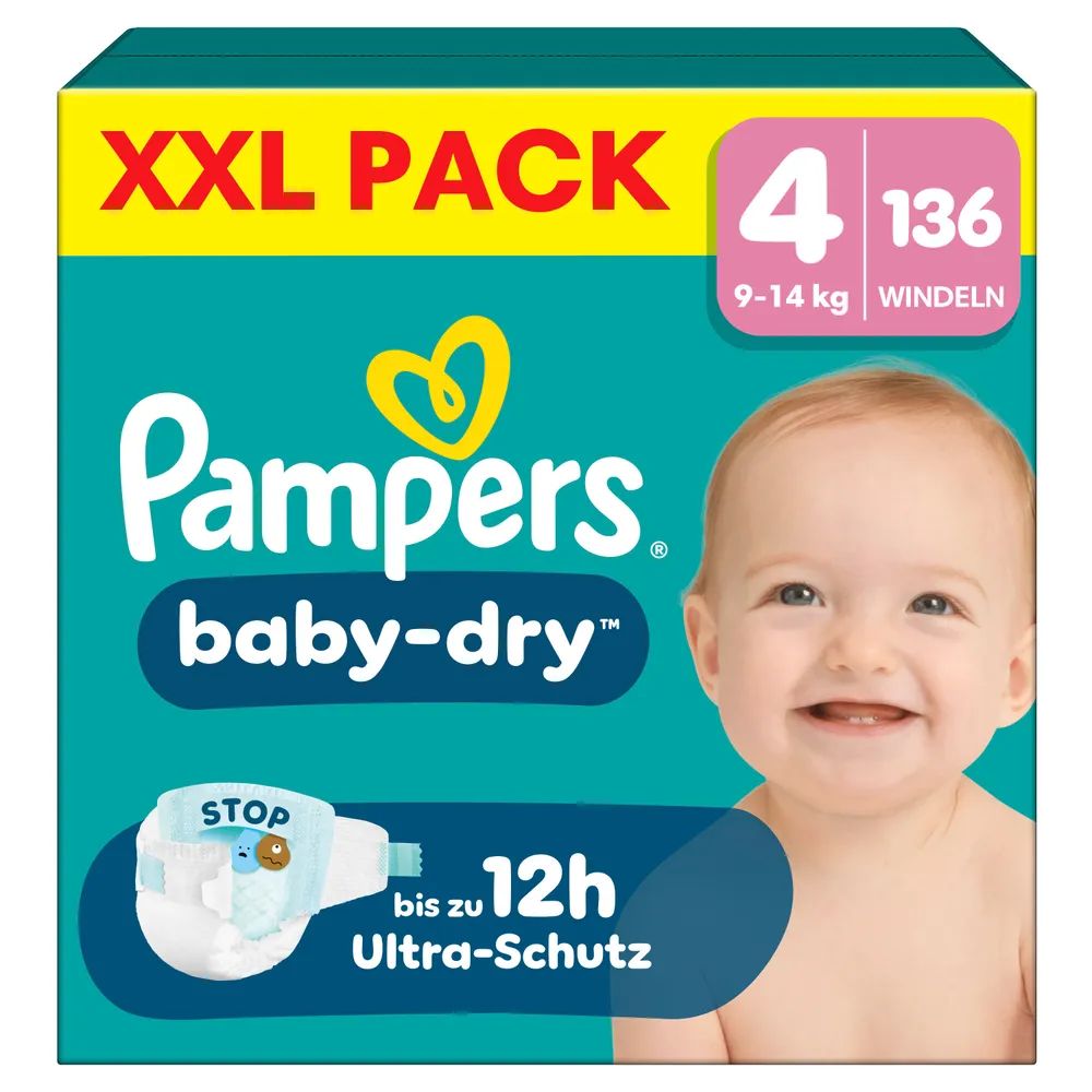 Pampers Baby Dry Gr.4 Maxi 9-14kg 