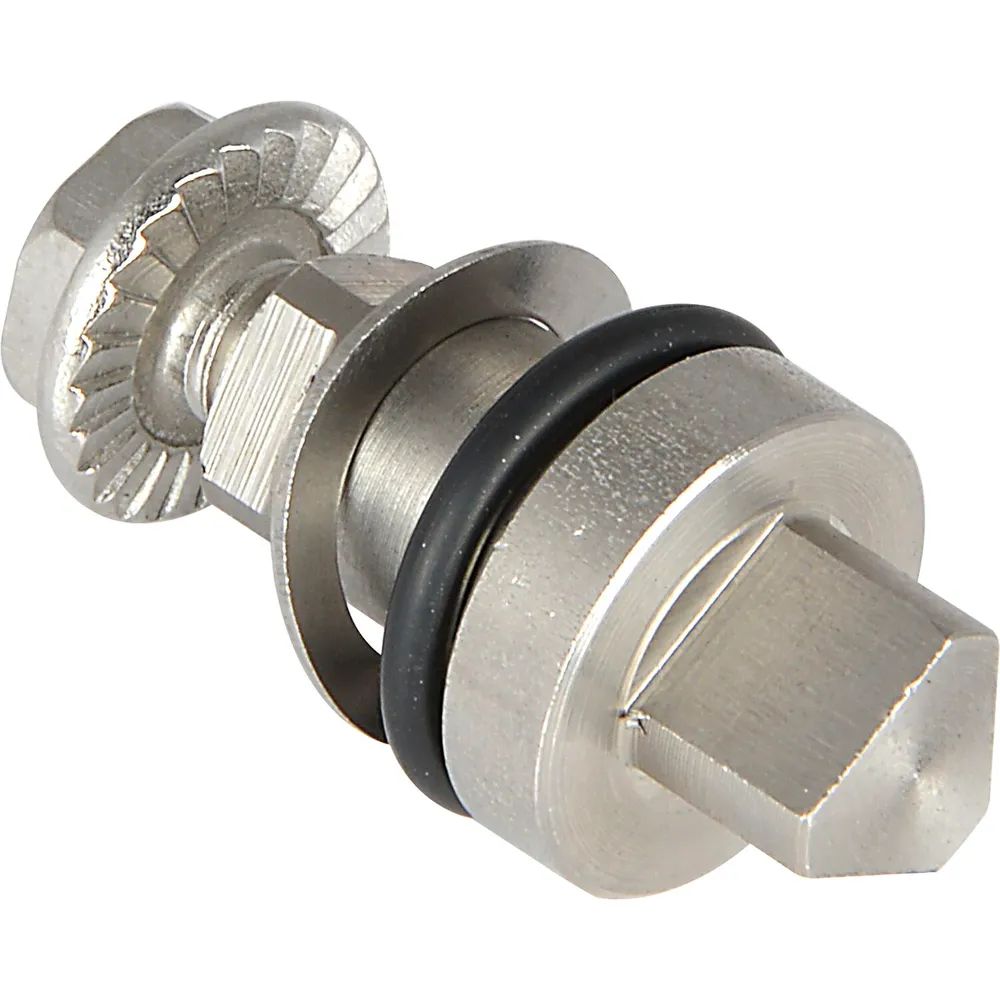 Emka Einsatz für Blechmontagezylinder Dreikant 8mm, Länge 25mm, Edelstahl