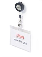 Durable Namensschild - für 60 x 90 mm - durchsichtig (Packung mit 10)