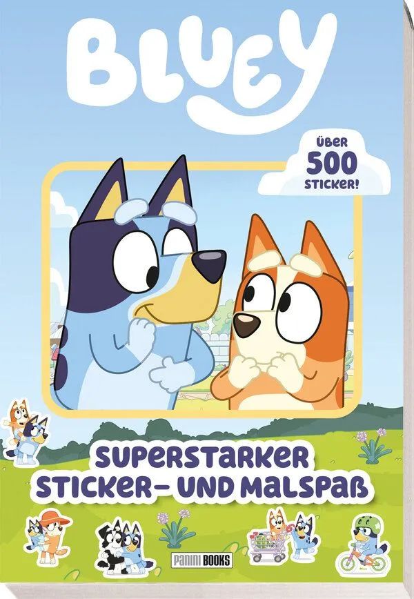 Panini Verlags GmbH Bluey: Superstarker Sticker- und Malspaß