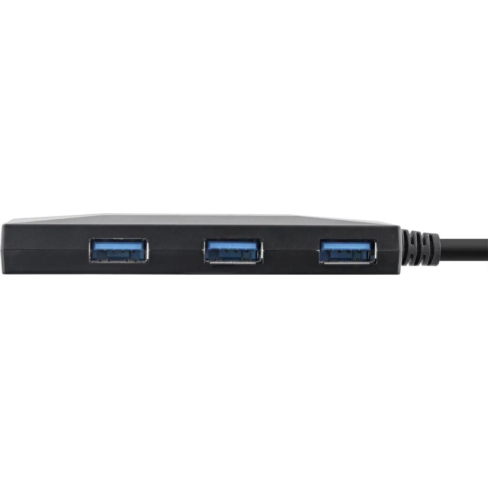 InLine USB 3.2 Gen.1 Hub - USB-C zu 2x USB-C & 3x USB-A - mit Netzteil