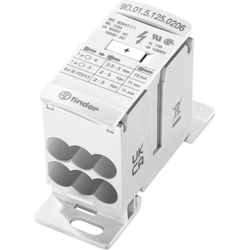 Finder ENERGIE-VERTEILERBLOCK 125A / FINDER 9D.01.5.125.0206