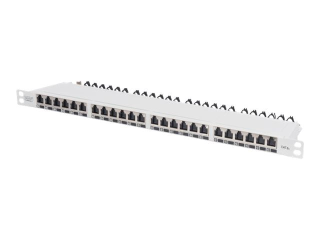 DIGITUS CAT 6A, Klasse EA High Density Patch Panel, geschirmt