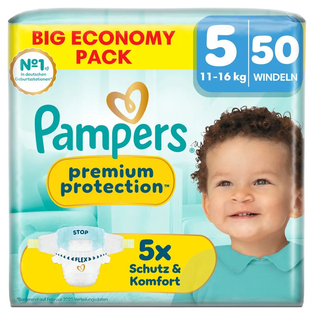 Pampers Premium Protection Gr.5 Junior 11-16kg Big 