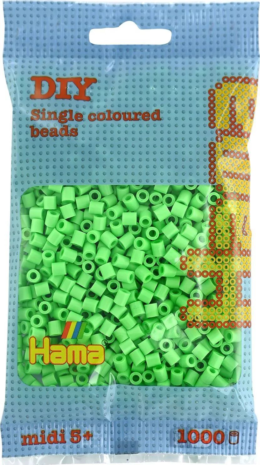 Malte Haaning Plastic A/S HAMA Perlen pastell grün 1.000 Stück