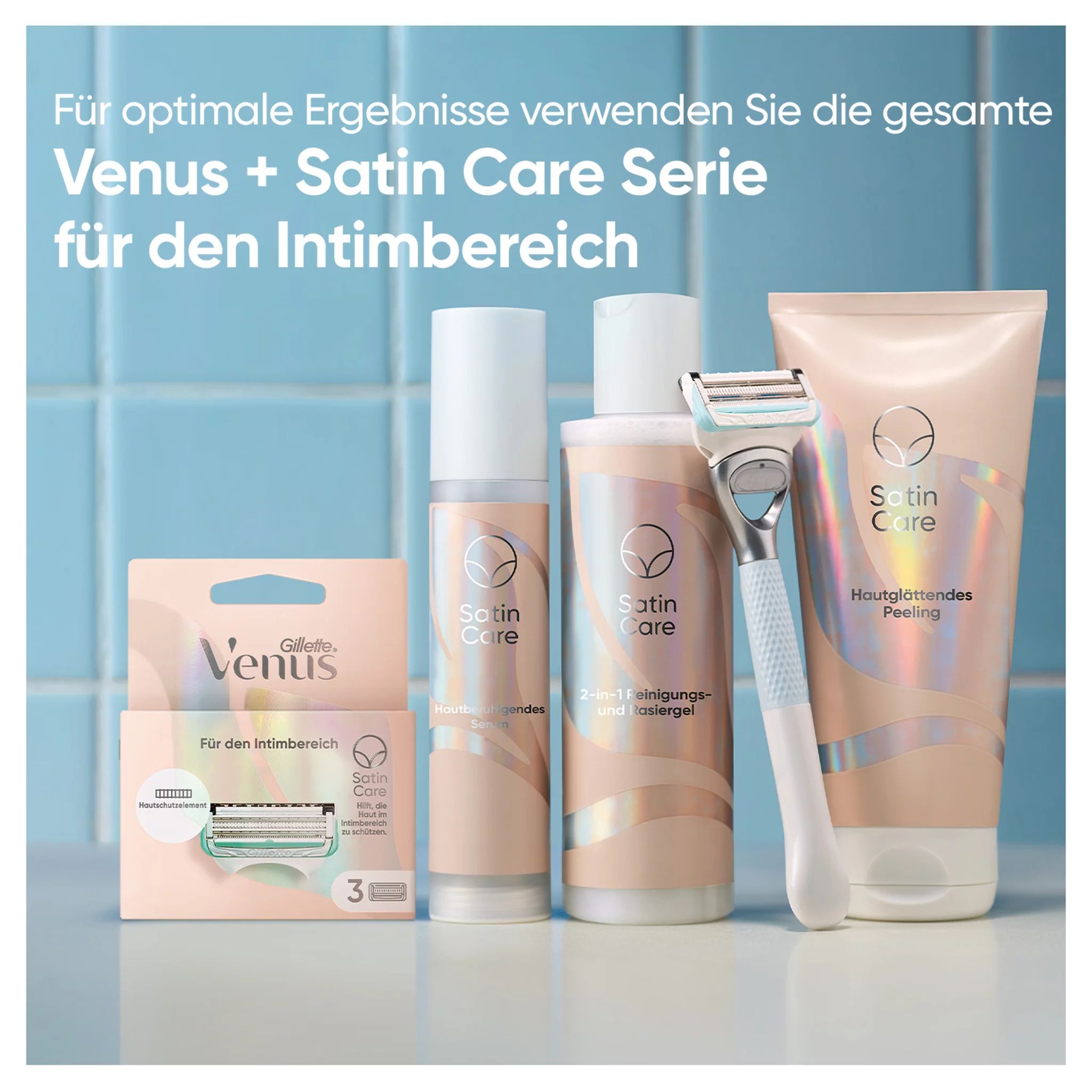 Gillette Venus für den Intimbereich mit 2 Klingen Open-Box
