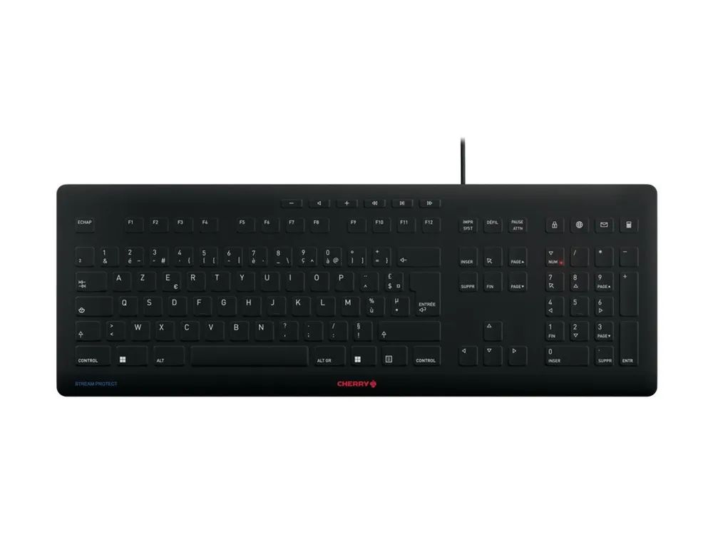 Cherry STREAM KEYBOARD - Tastatur - USB - Französisch