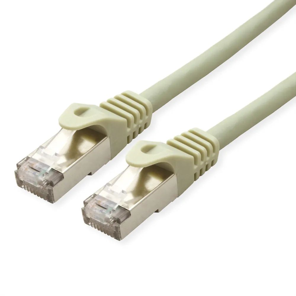 VALUE Patchkabel Cat.6A (Class EA) S/FTP (PiMF), Massivdraht, LSOH, grau, 90 m