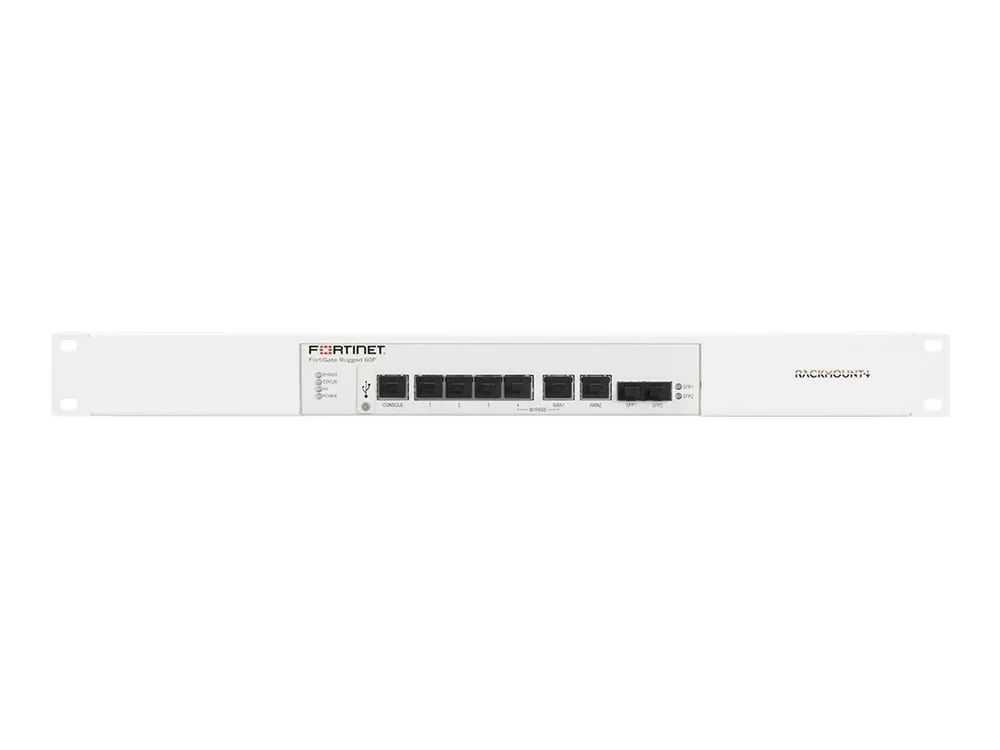 Rackmount.IT RM-FR-T16 - Montagesatz für Netzwerkgeräte - Rack montierbar - weiß, RAL 9003 - 1U - 48.3 cm (19")