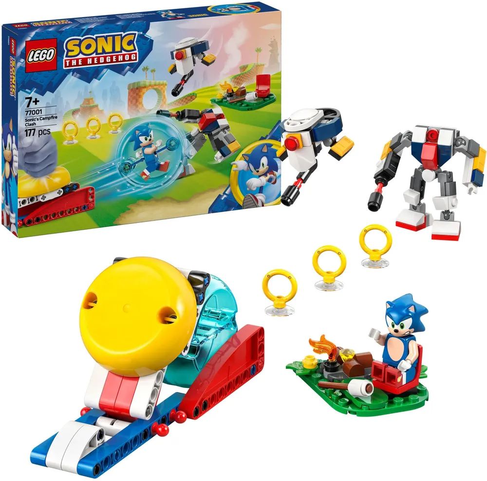 LEGO Sonic Sonics Showdown am Lagerfeuer 77001