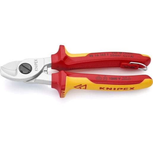 Knipex VDE 165 MM MIT ÖSE / KNIPEX KABELSCHERE 95 16 165 T