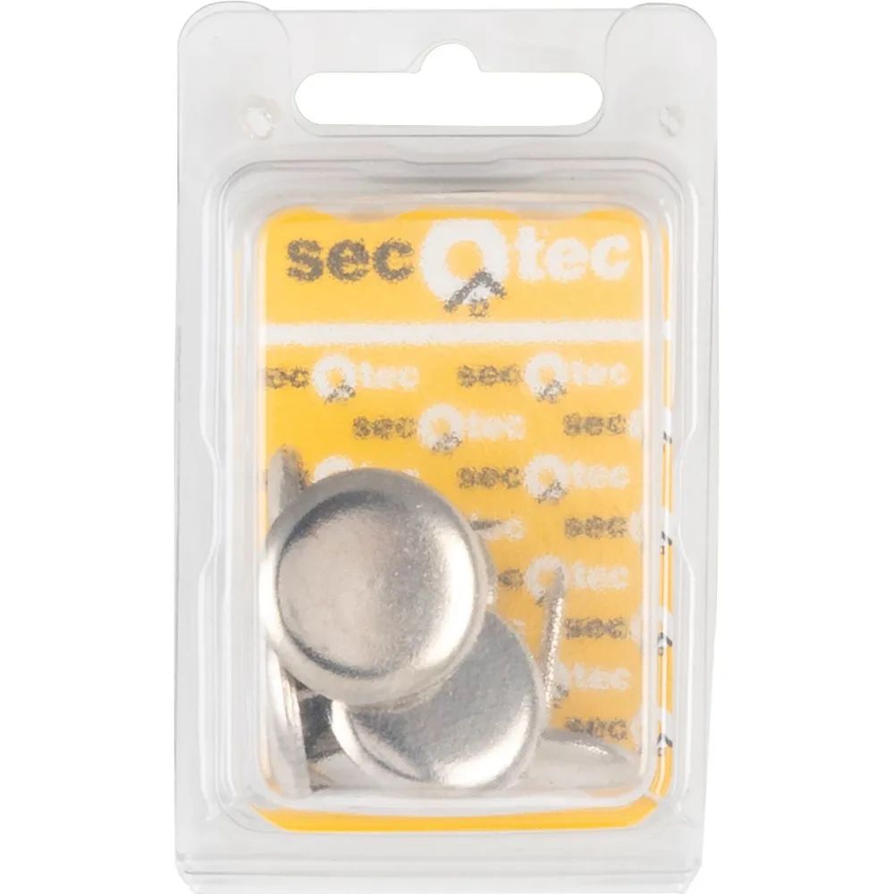 Schachermayer VVP SECOTEC Gleitnägel mit Stahlkappe vernickelt 25 mm SB-8