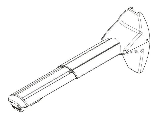 Chief Heavy Duty Single Stud Wall Mount Accessory - Silver - Montagekomponente (Anschluss-Kit)