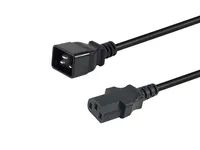 Equip Netzkabel Anschl. C20 -> C13 schwarz - Kabel - Strom/Netzteil