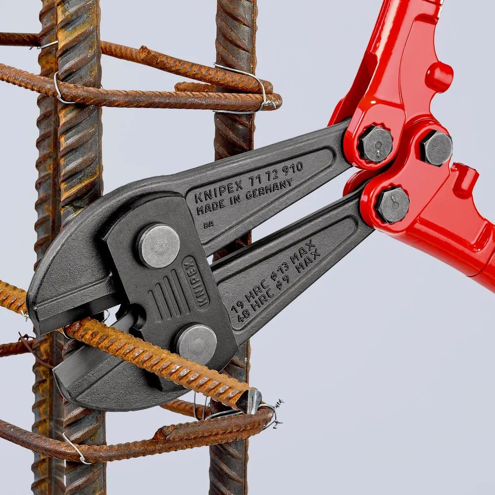 KNIPEX Bolzenschneider mit Mehrkomponenten-Hüllen 910 mm