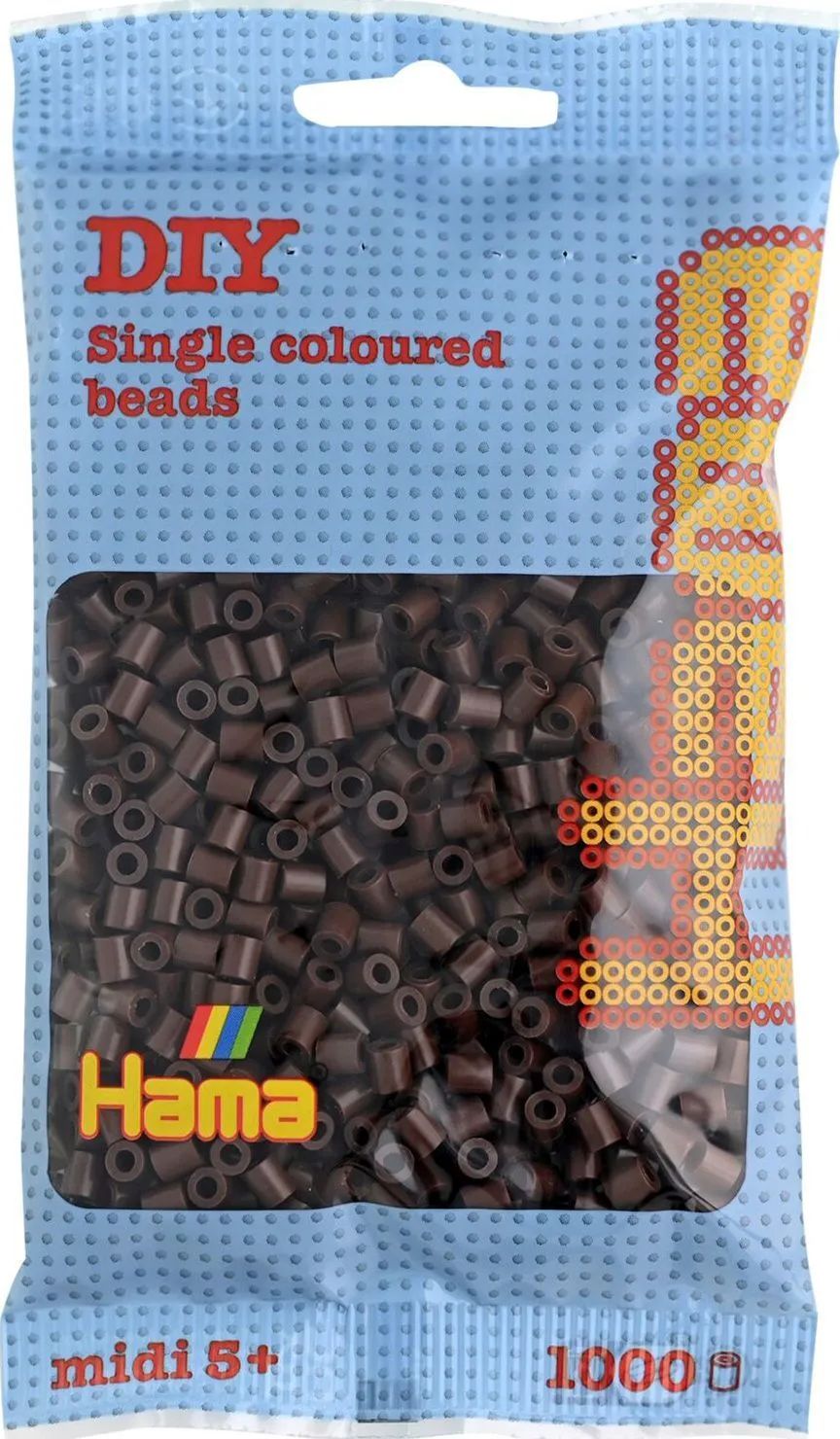 Malte Haaning Plastic A/S HAMA Perlen Braun 1.000 Stück