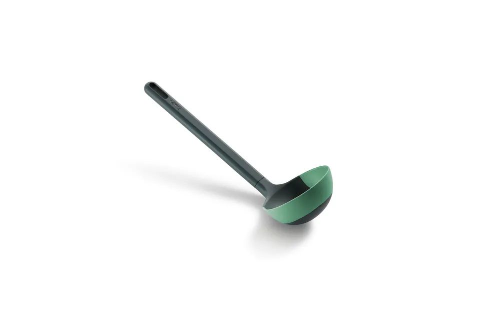 Lékué Kratzfester Silikon-Schöpflöffel - Green