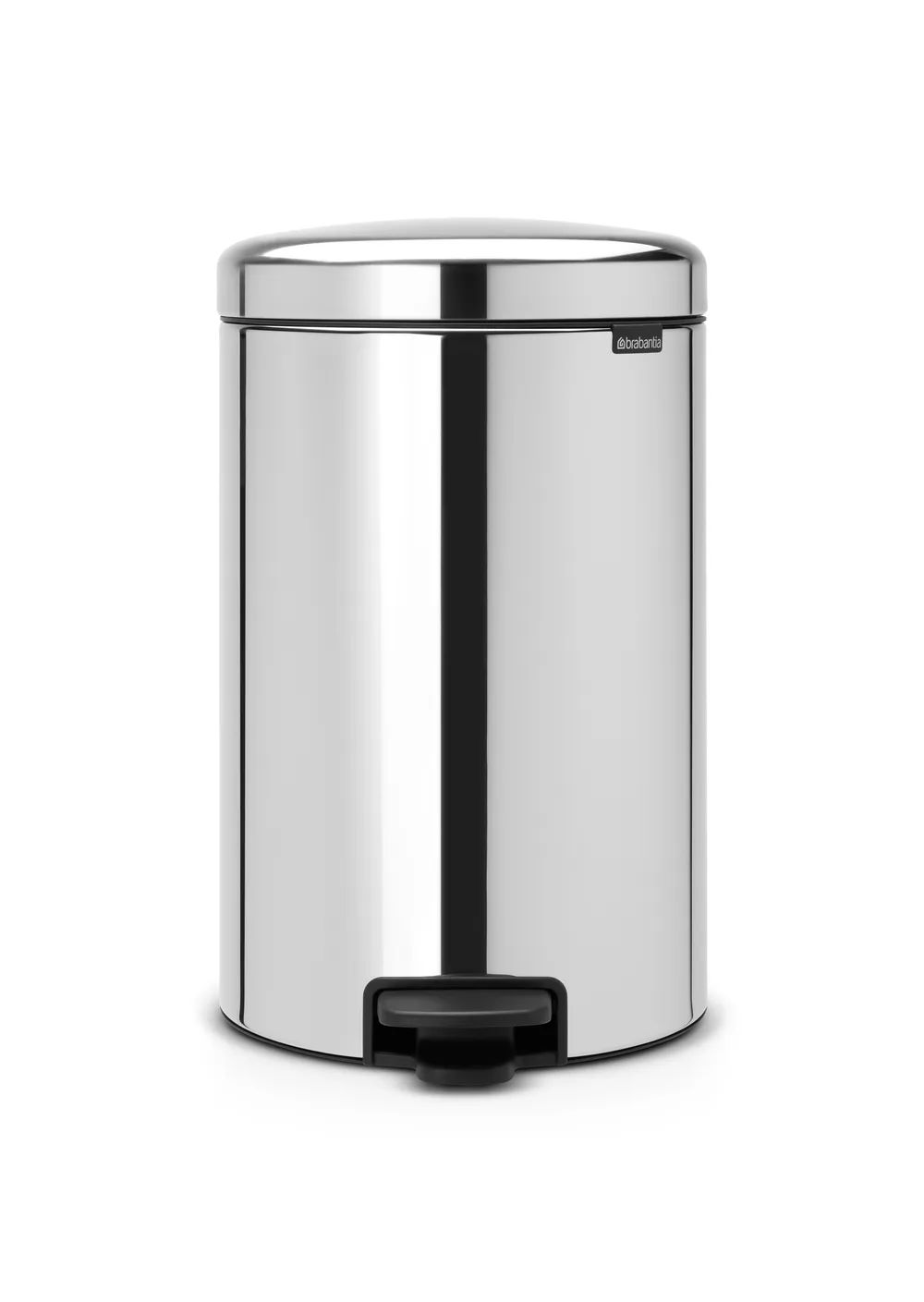Brabantia NewIcon Treteimer, 20L - Brilliant Steel