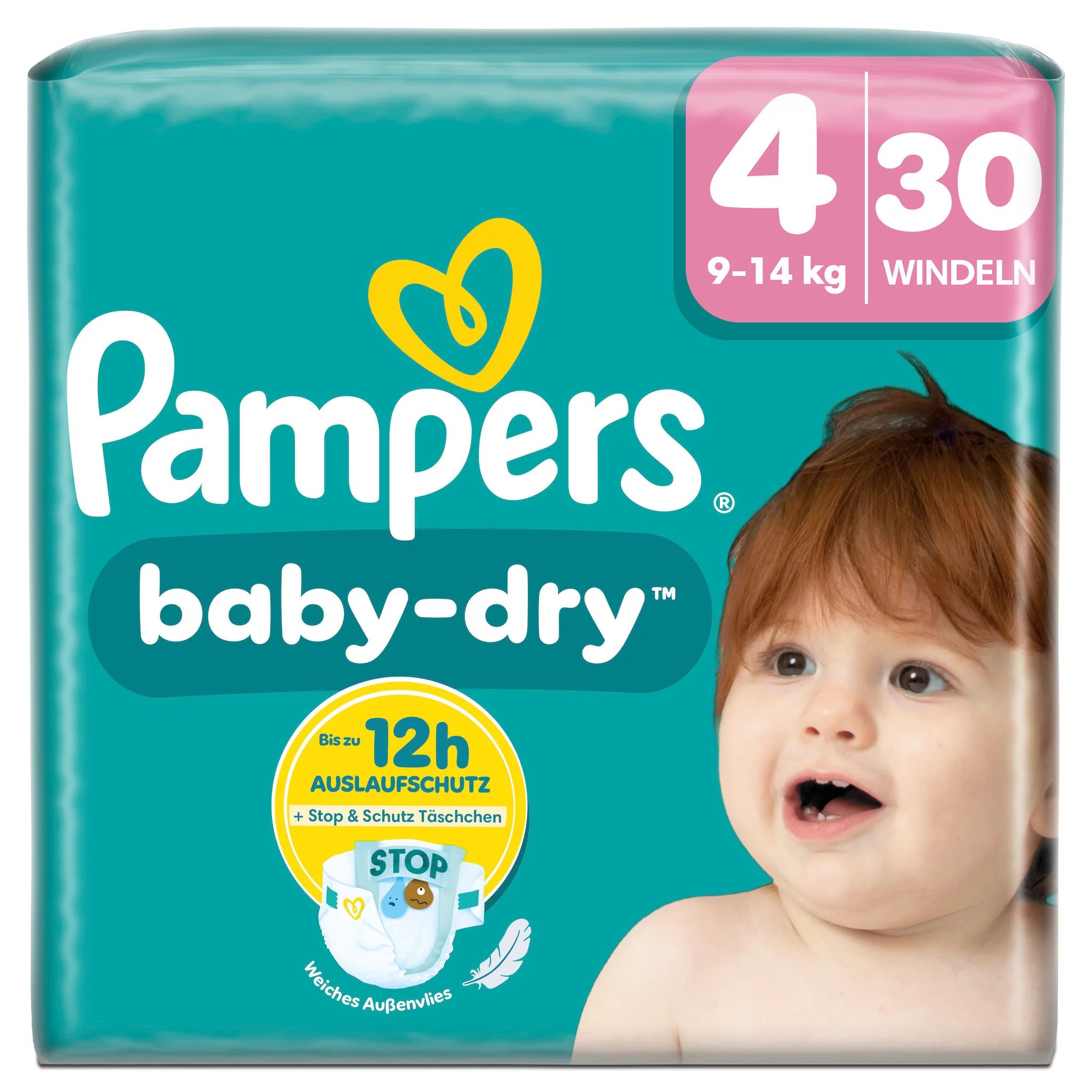Pampers Baby Dry Gr.4 Maxi 9-14kg Single Pack
