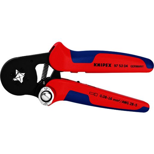Knipex SELBSTEINST. ADERENDH. 0,08-16 / KNIPEX CRIMPZANGE 97 53 04 SB