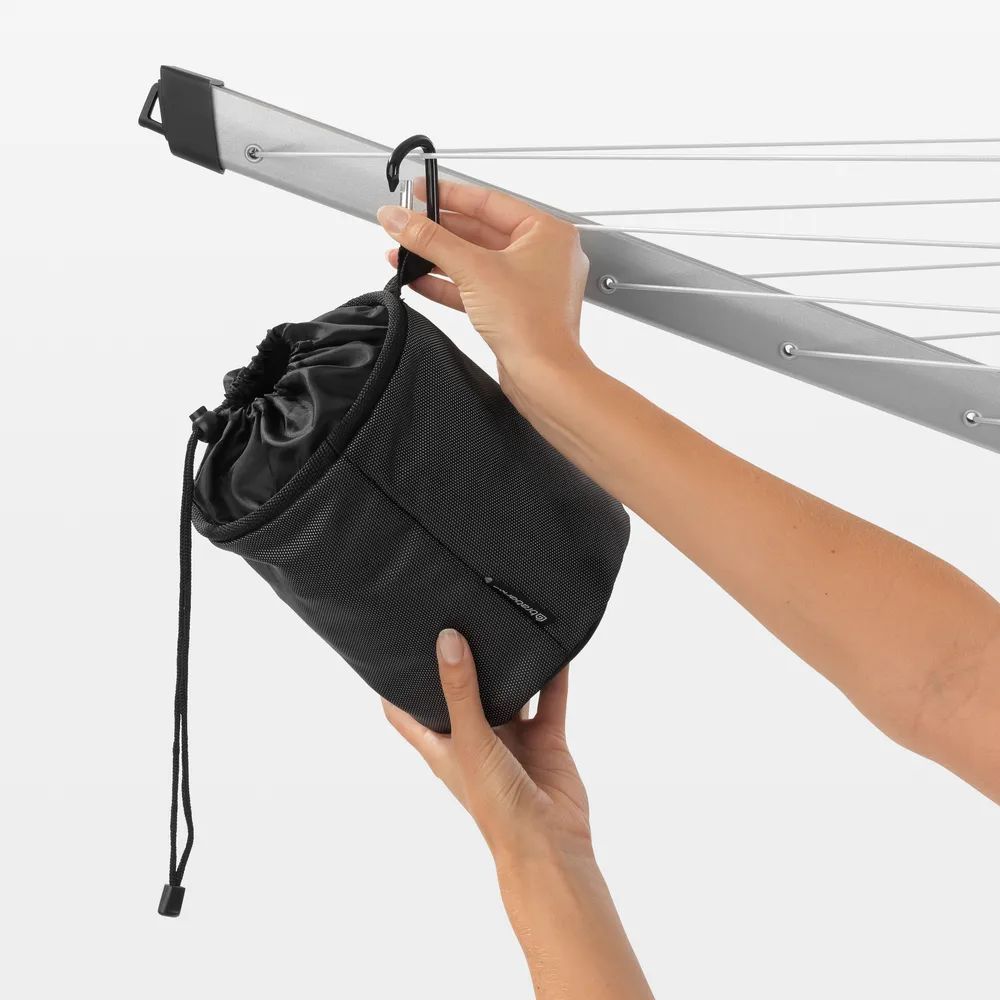 Brabantia Wäscheklammerbeutel Premium - Black