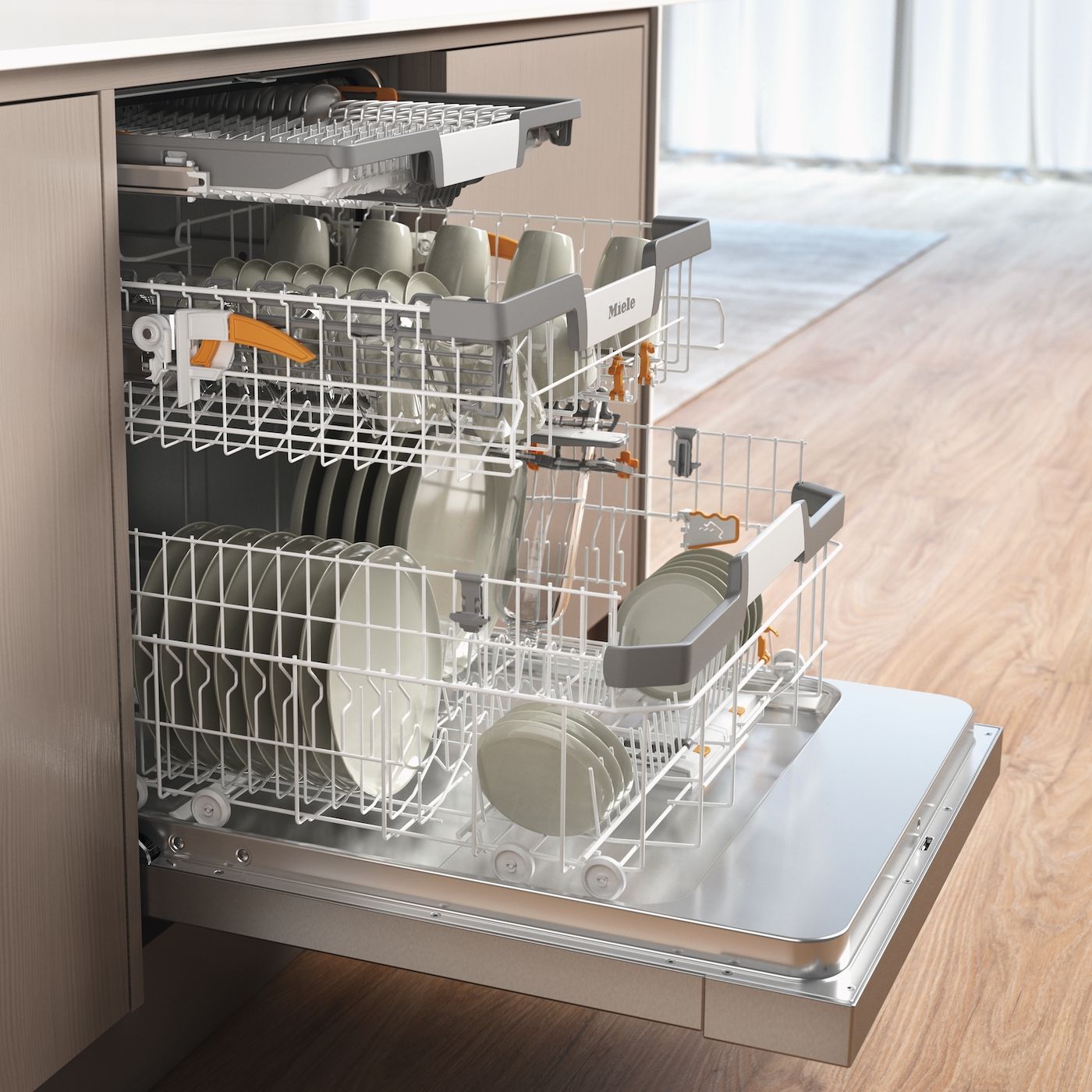 Miele Geschirrspülautomat G 7210 SCU Unterbau/Edelstahl CleanSteel