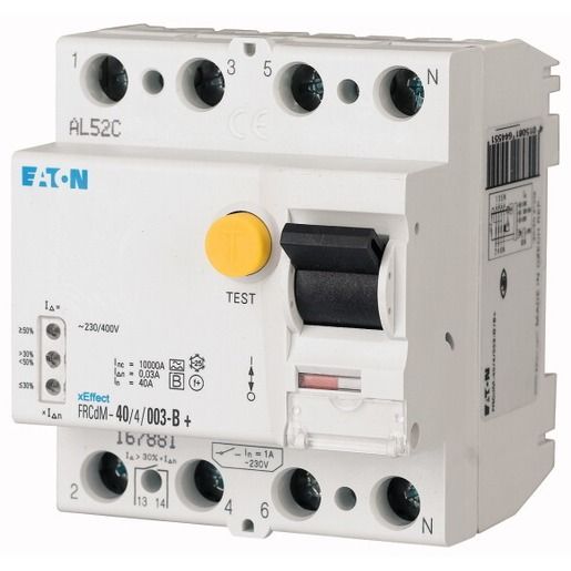 Eaton DIG. FI-SCHALTER 63A 4P 30MA T / EATON FRCDM-63/4/003-G/BFQ 179532