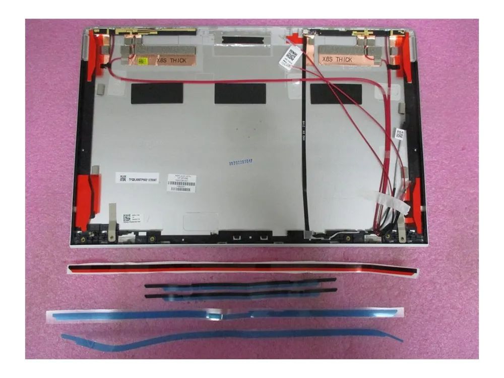 HP Back cover 3mm with antennas for WWAN