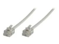 MicroConnect Modular Straight - Telefonkabel - RJ-11 (6-polig)